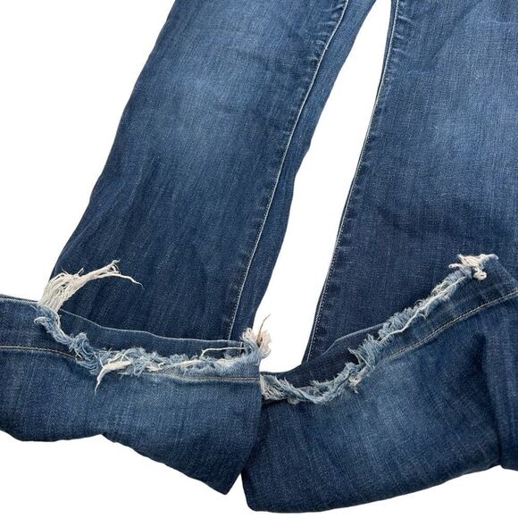 Y2K gap long and lean size 28r flare low rise jeans - Picture 6 of 7